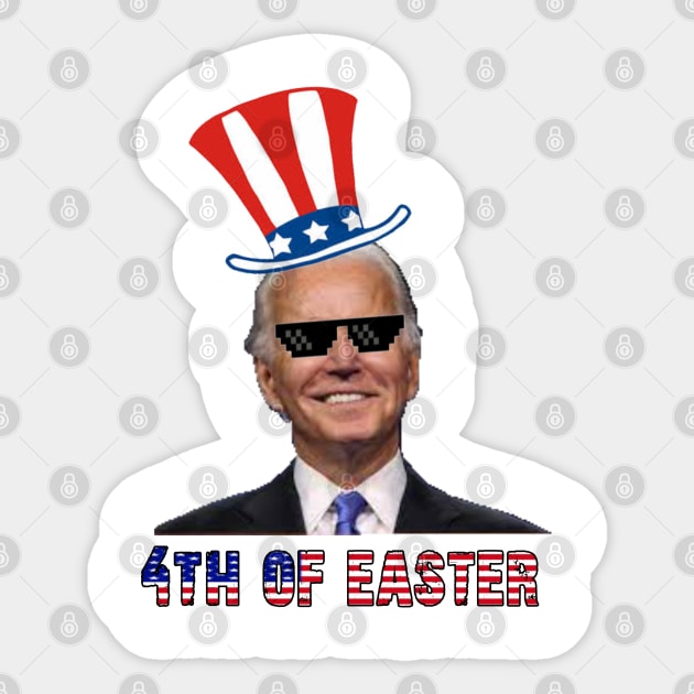 4th of easter biden Sticker by fanidi